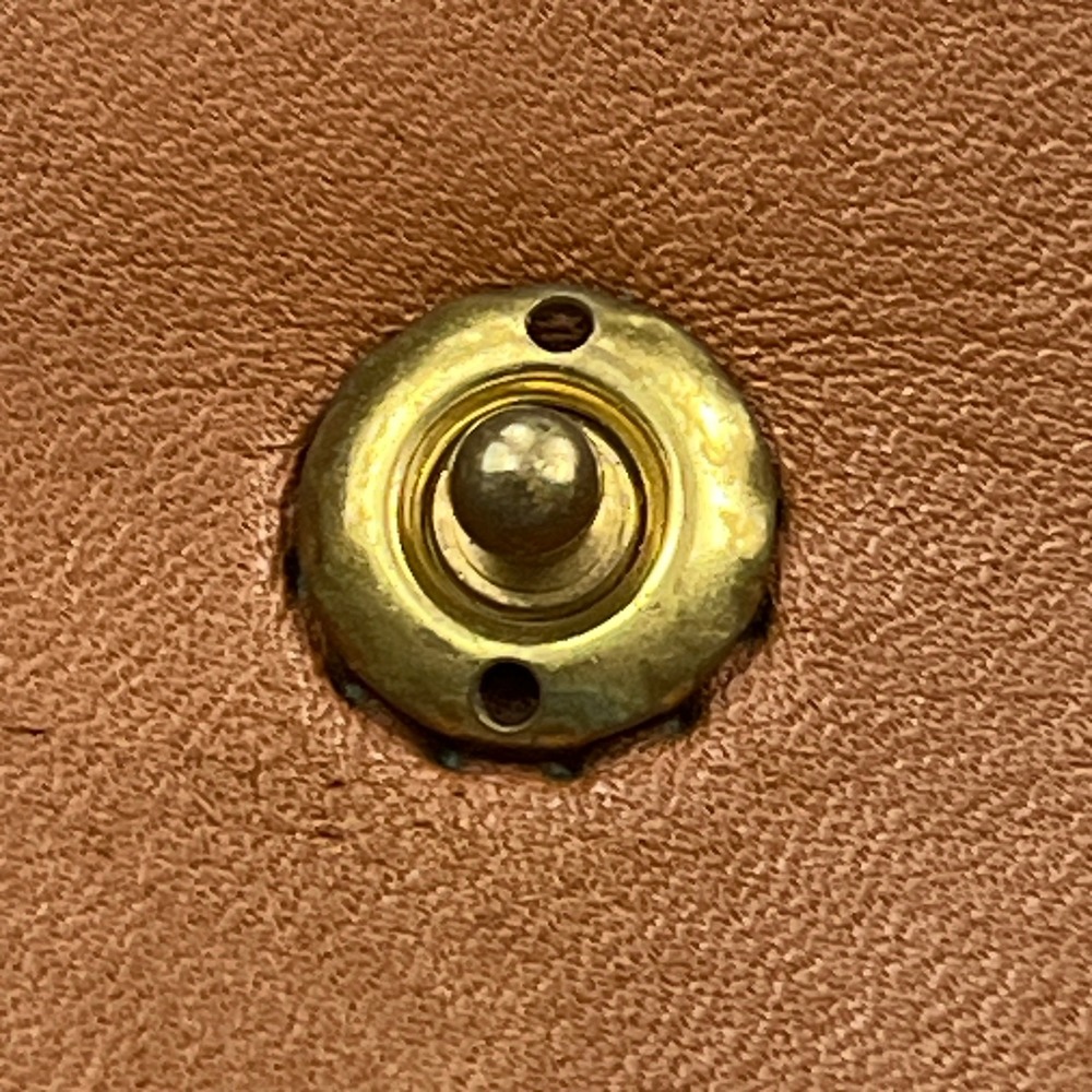 VTG Coach Chrystie Crossbody Bag Brass British Tan Leather USA Made Purse 7150* - Picture 6 of 16